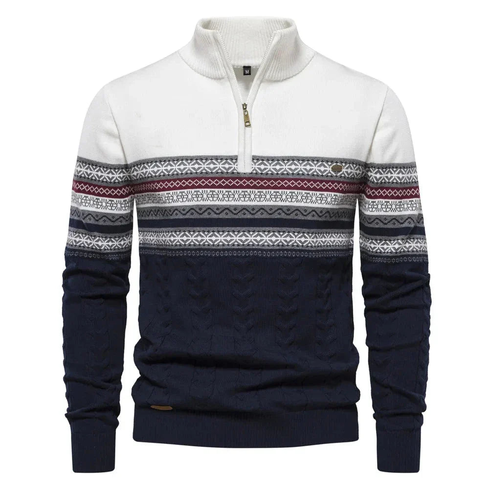 Dirk™ | Luxe Trui Met Rits