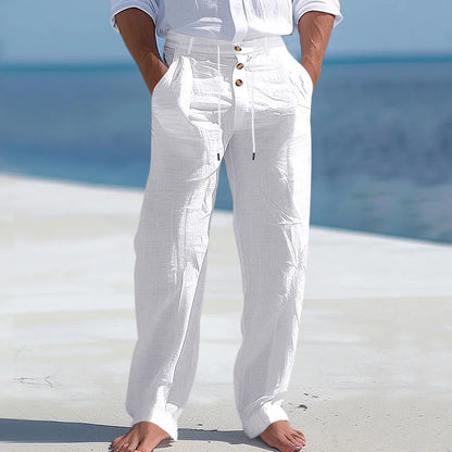 Morae-Amsterdam® | Elegante Linnen Broek