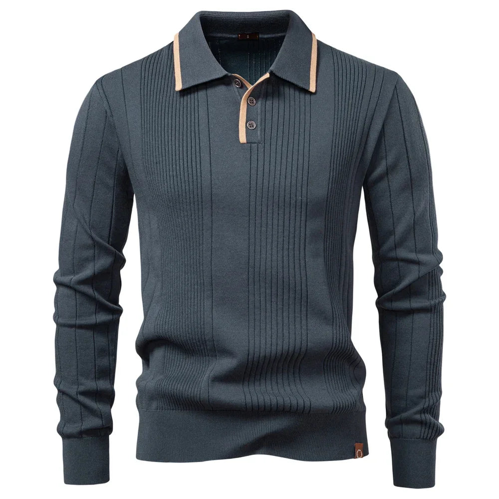 Morae-Amsterdam® | Heren Winter Poloshirt