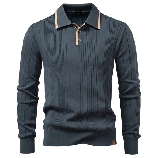 Morae-Amsterdam® | Heren Winter Poloshirt