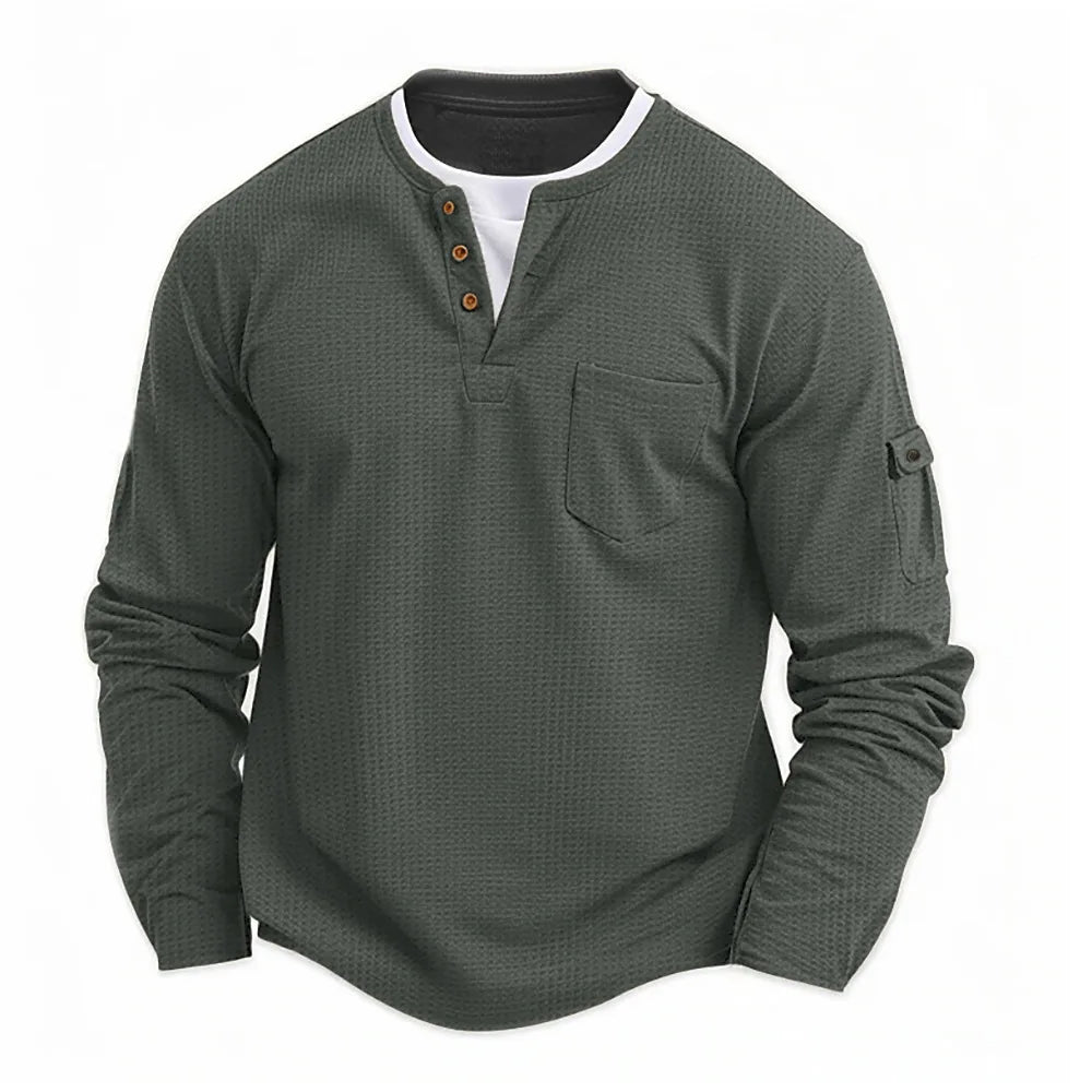 Morae-Amsterdam® | Stoer Winter Shirt Met Lange Mouwen