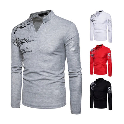 Morae-Amsterdam® | Stoer Herenpoloshirt Met Lange Mouwen