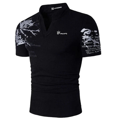 Morae-Amsterdam® | Stoer Heren Poloshirt Met Korte Mouwen