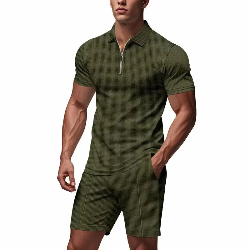 Morae-Amsterdam® | Zomer Poloset Met Rits