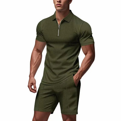 Morae-Amsterdam® | Zomer Poloset Met Rits