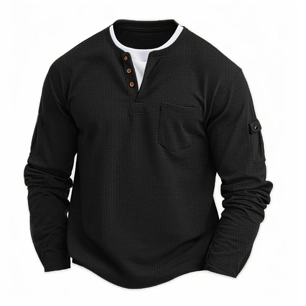 Morae-Amsterdam® | Stoer Winter Shirt Met Lange Mouwen