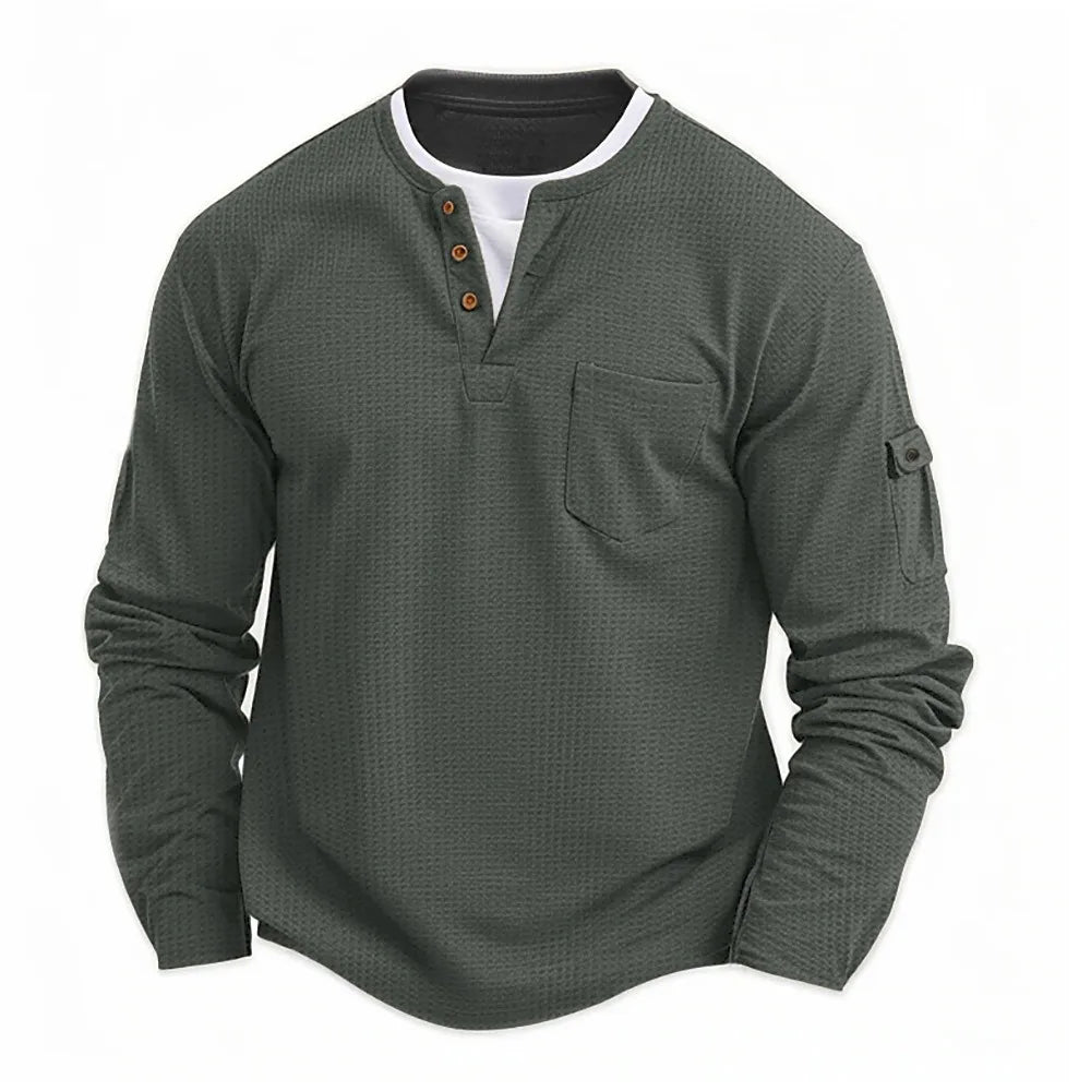 Morae-Amsterdam® | Stoer Winter Shirt Met Lange Mouwen