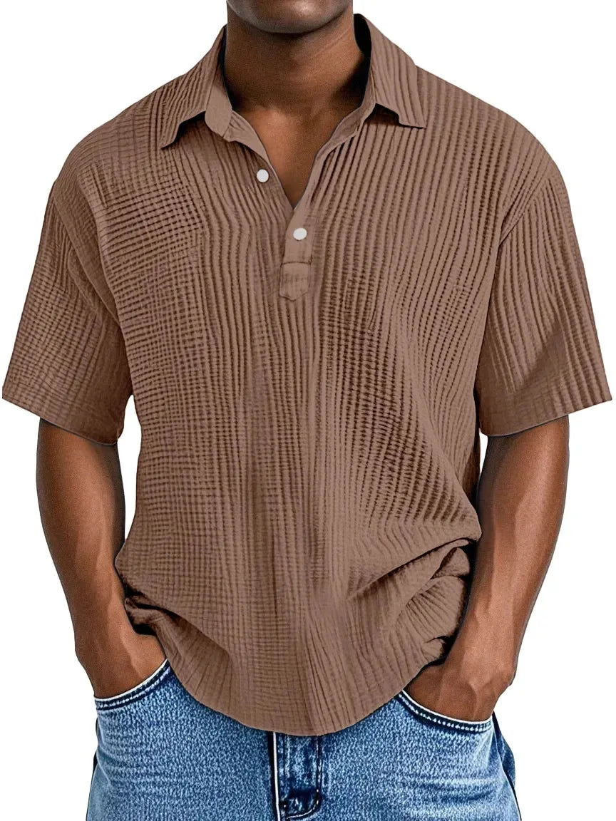Morae-Amsterdam® | Retro Heren Zomershirt