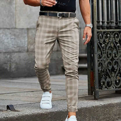 Morae-Amsterdam® | Casual Geruite Herenbroek