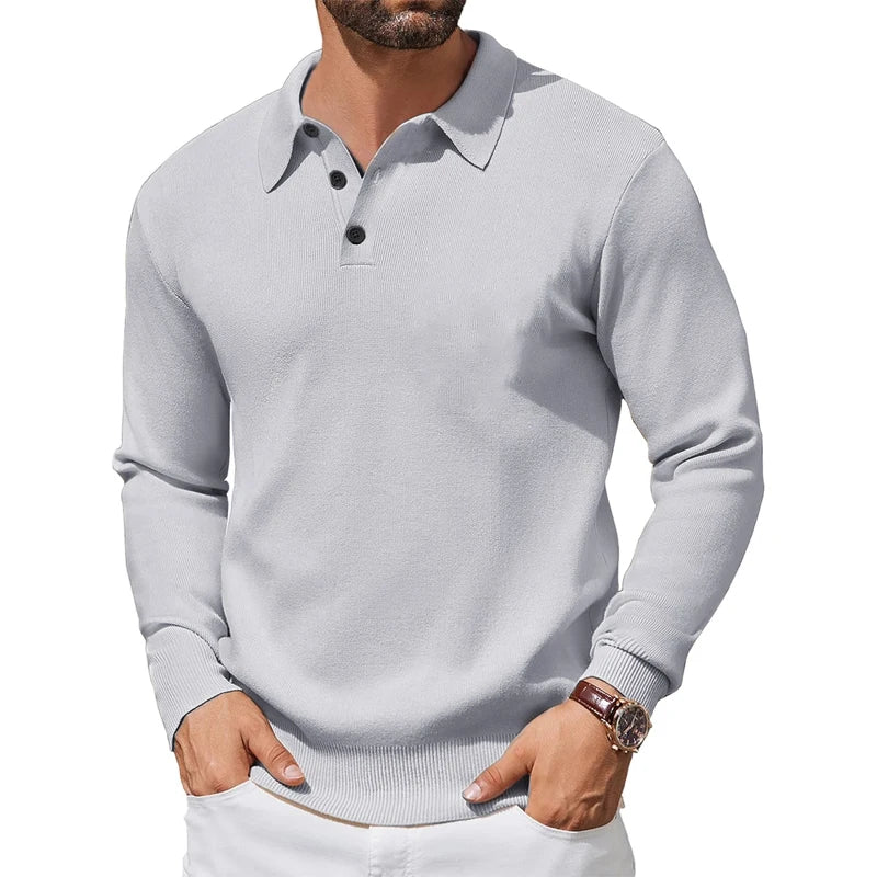 Morae-Amsterdam® | Gebreid Heren Poloshirt
