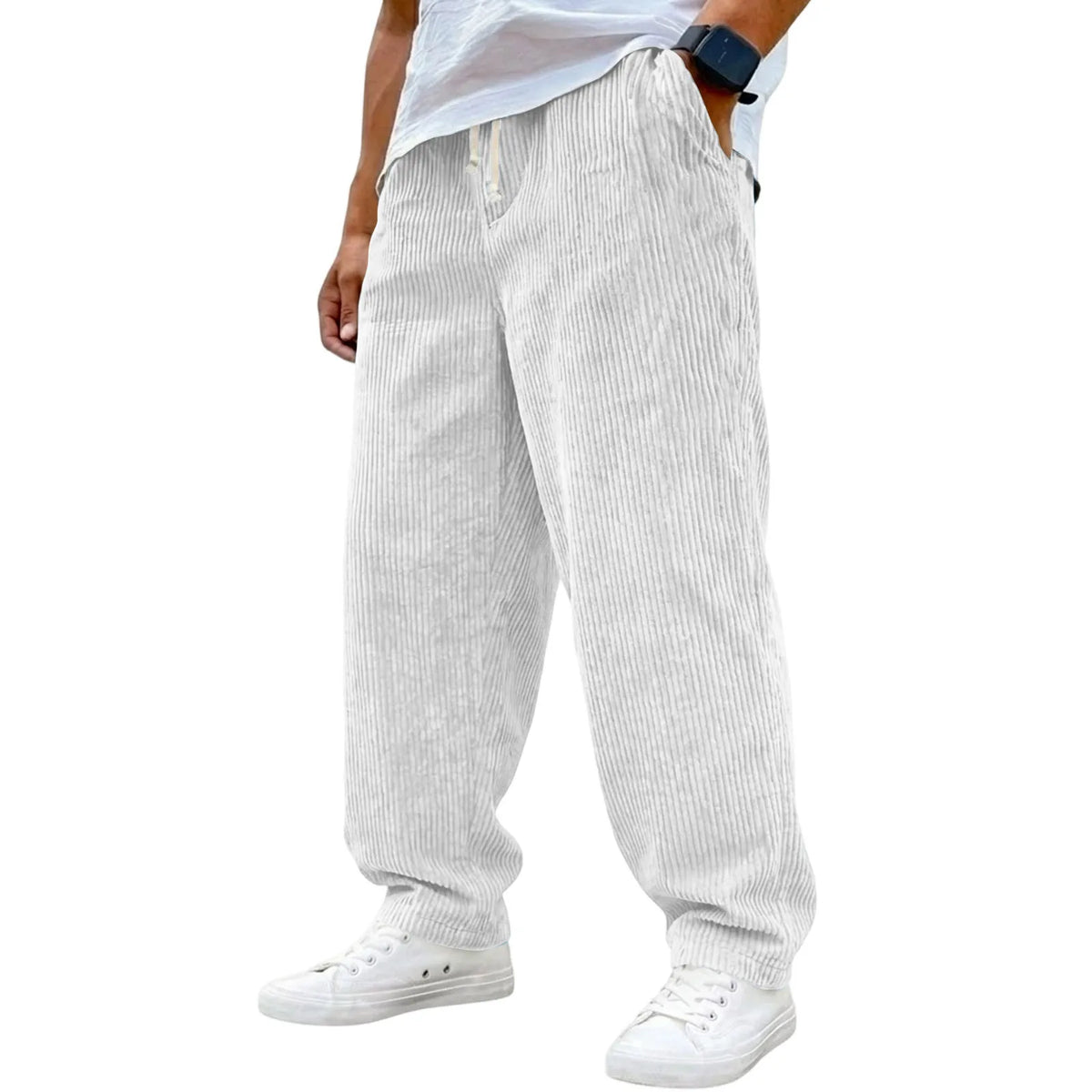 Morae-Amsterdam® | Comfortabele Corduroy Heren Jogger