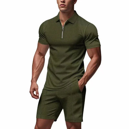 Morae-Amsterdam® | Zomer Poloset Met Rits