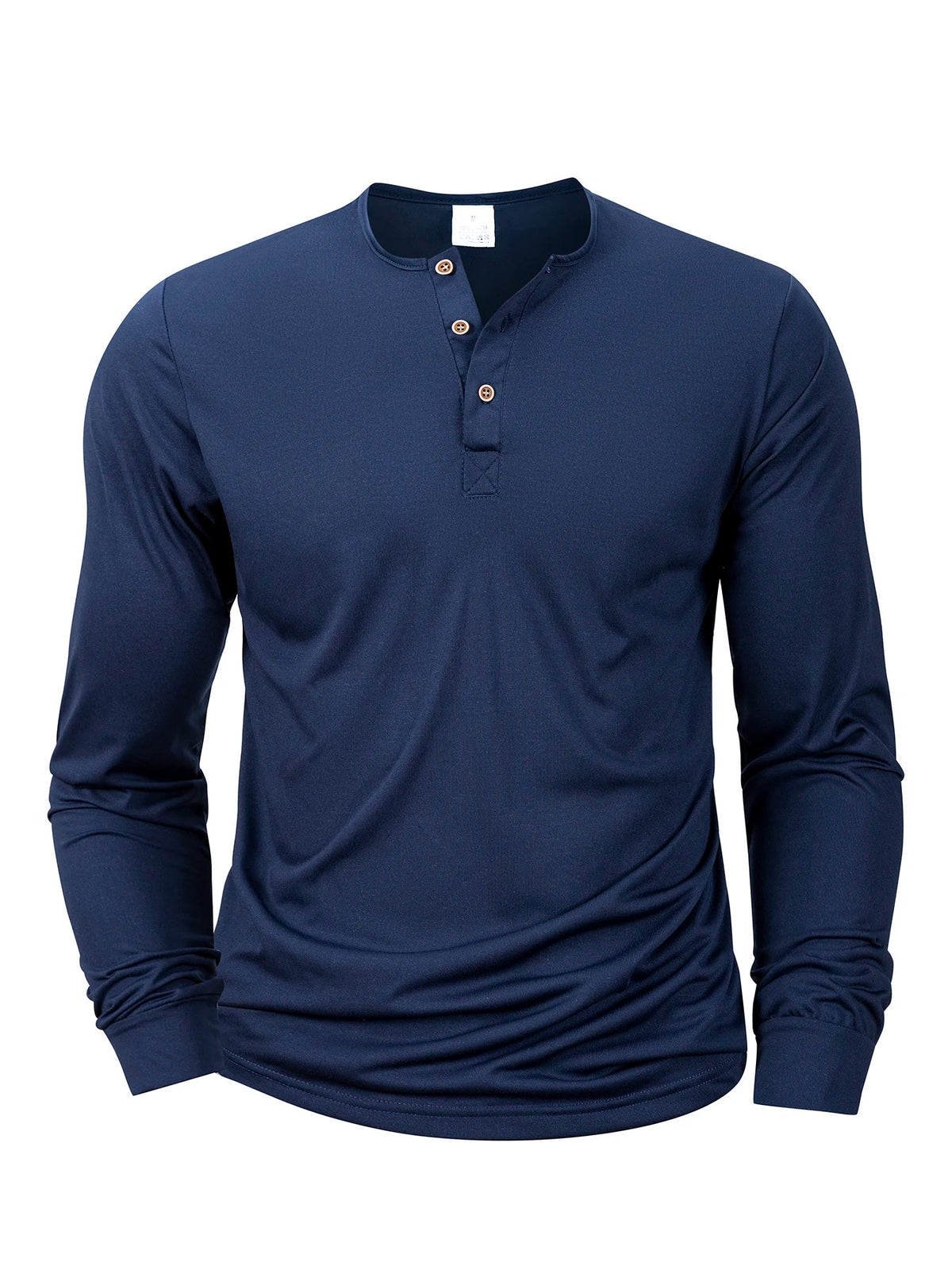 Morae-Amsterdam® | Stijlvol T-Shirt Met Knoophals