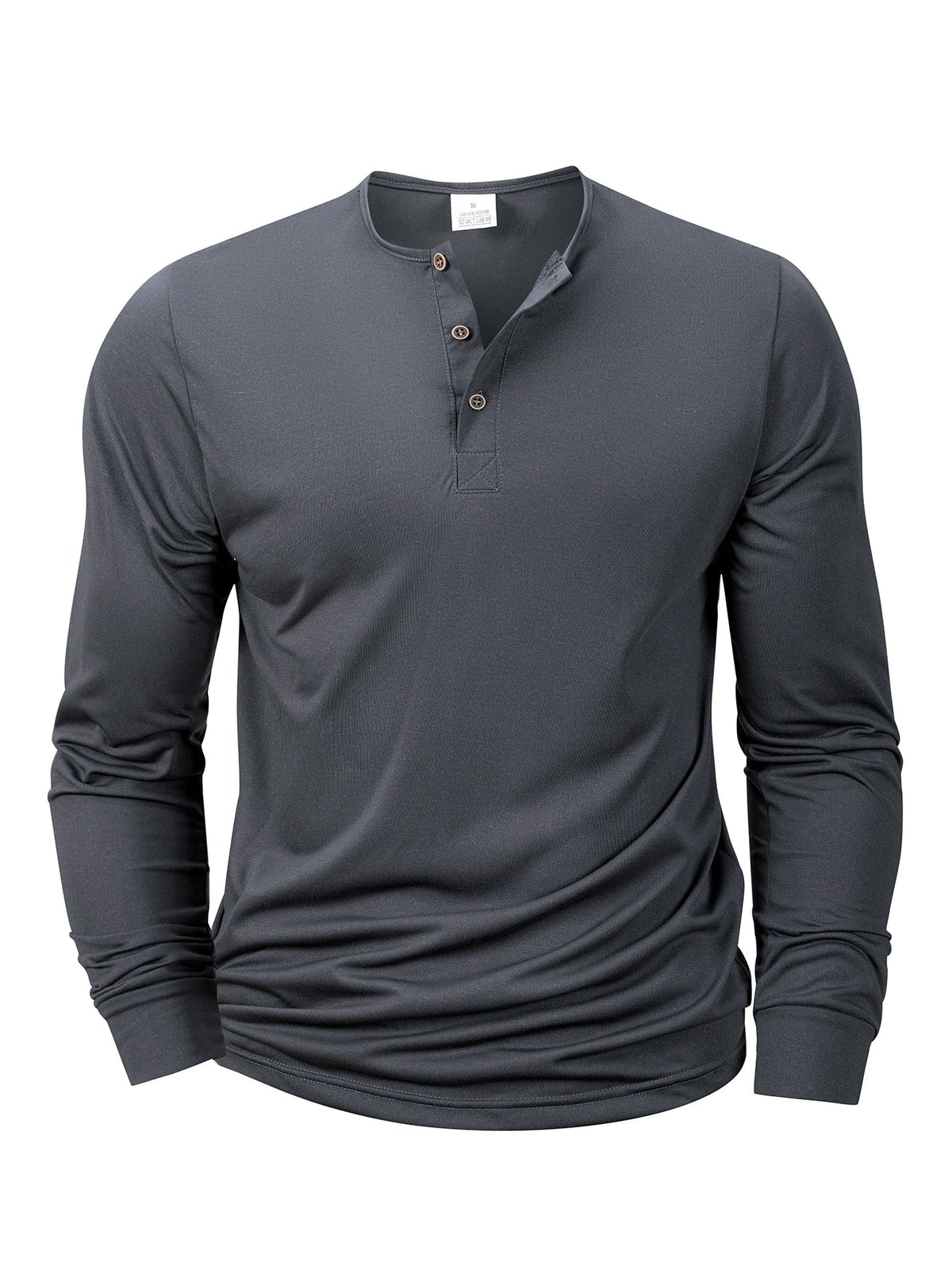 Morae-Amsterdam® | Stijlvol T-Shirt Met Knoophals