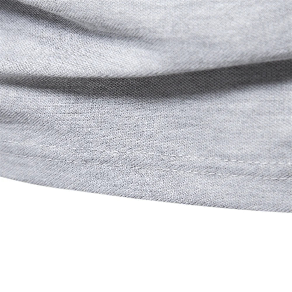 Morae-Amsterdam® | Casual Mannen Poloshirt Met Lange Mouwen