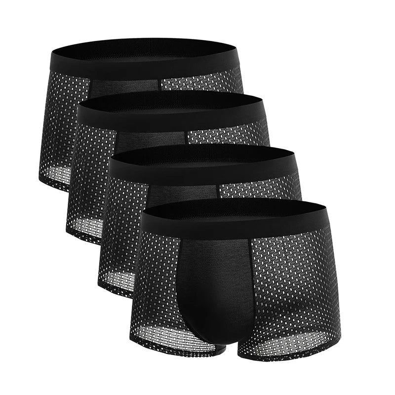 Morae-Amsterdam® | Ademende Heren Onderbroeken - 4 Stuks