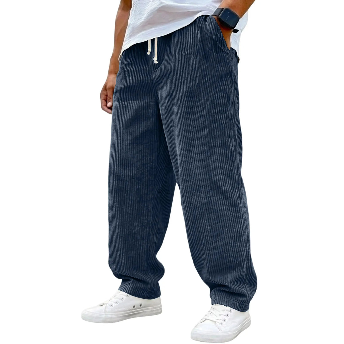 Morae-Amsterdam® | Comfortabele Corduroy Heren Jogger