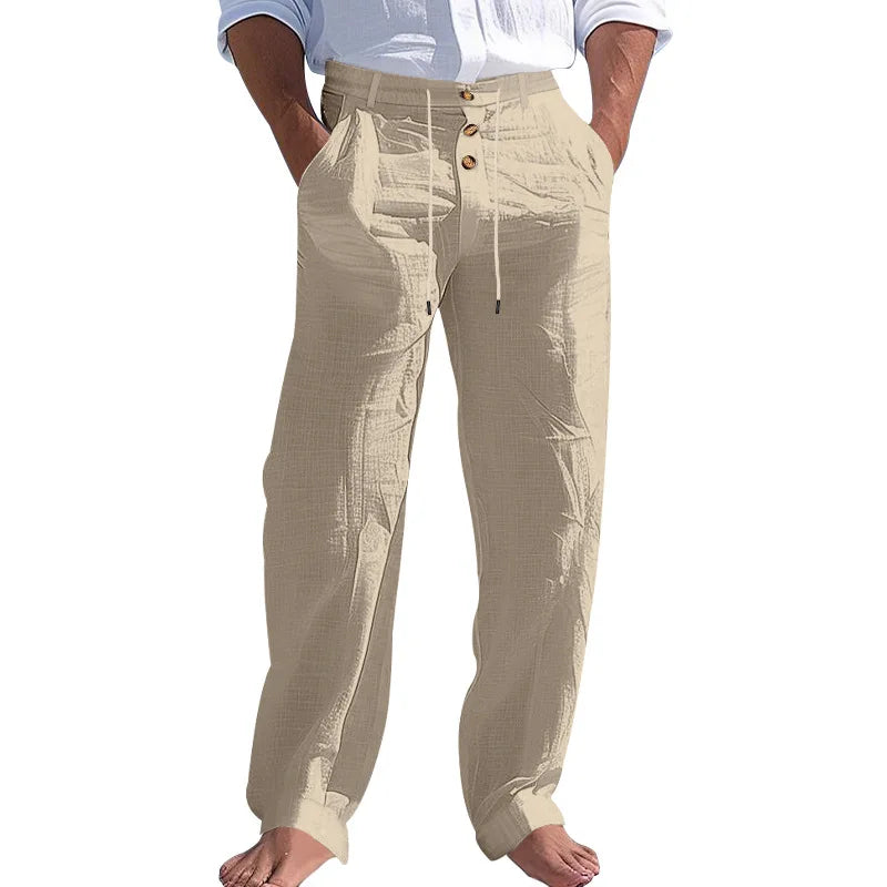 Morae-Amsterdam® | Elegante Linnen Broek