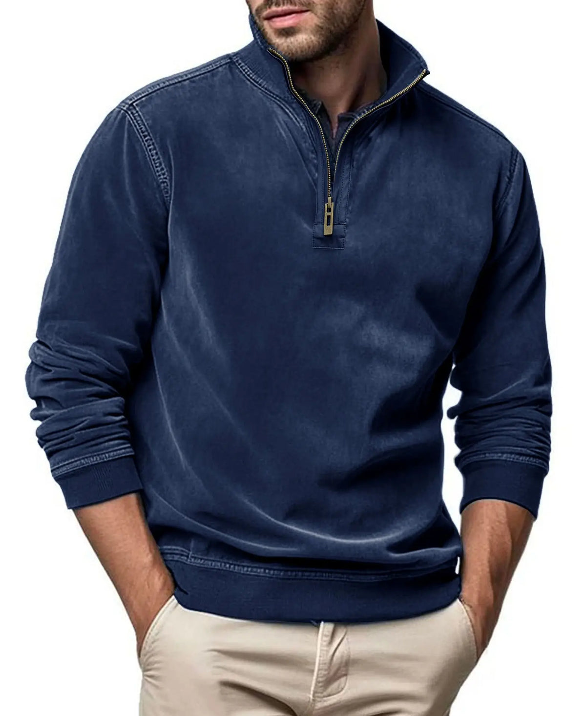Morae-Amsterdam® | Casual Mannen Trui Met Rits
