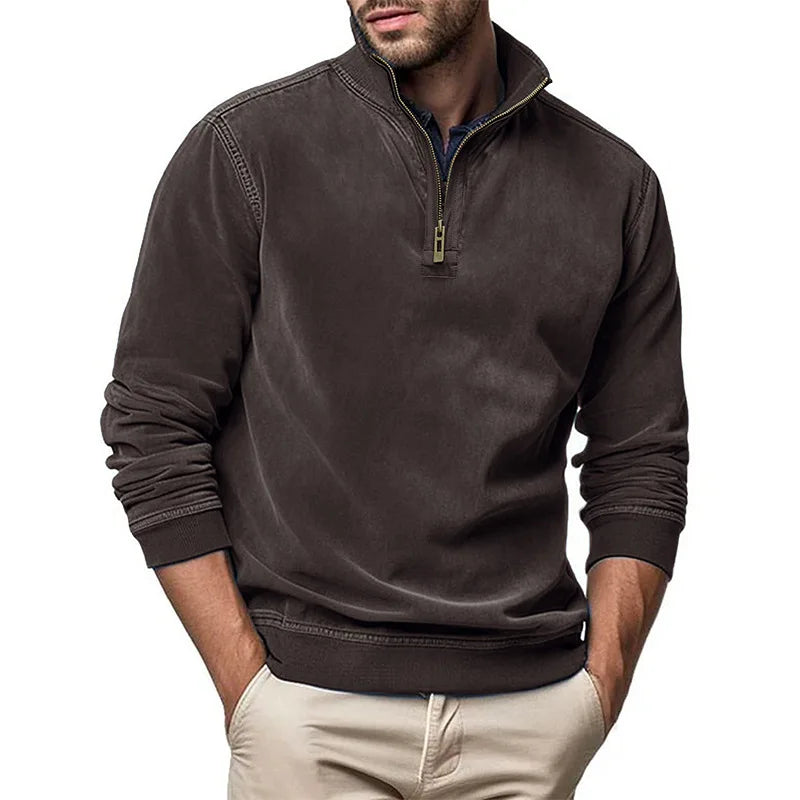 Morae-Amsterdam® | Casual Mannen Trui Met Rits