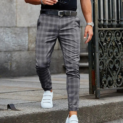 Morae-Amsterdam® | Casual Geruite Herenbroek