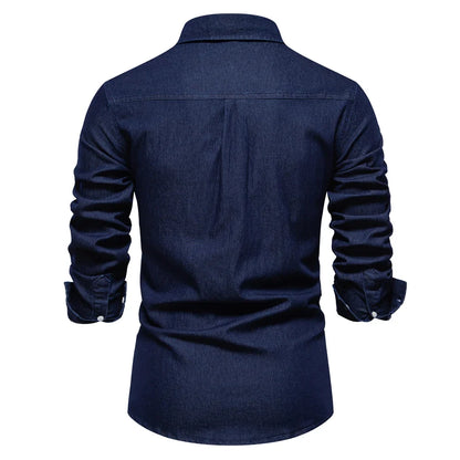 Morae-Amsterdam® | Robuust Denim Overhemd