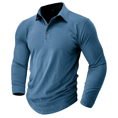 Morae-Amsterdam® | Polo Shirt Met Lange Mouwen