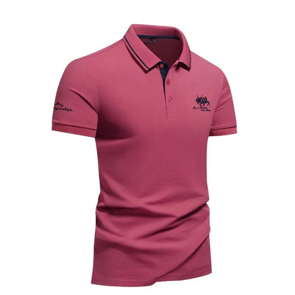 Morae-Amsterdam® | Poloshirt met casual kraag