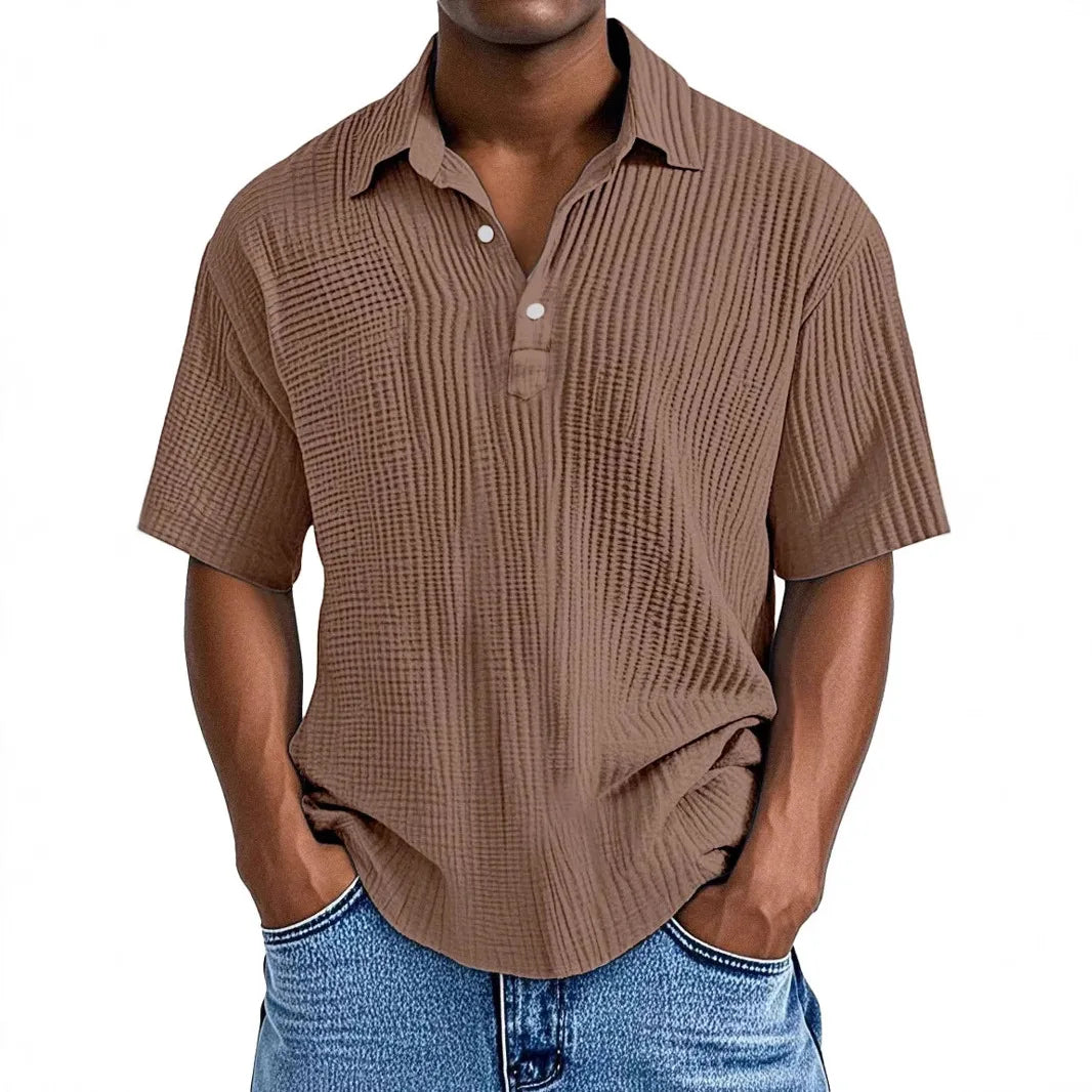 Morae-Amsterdam® | Retro Heren Zomershirt