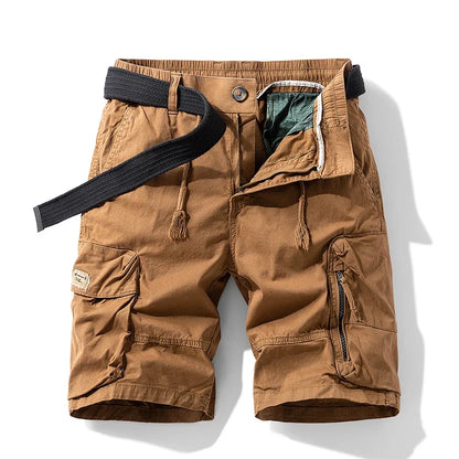 Morae-Amsterdam® | Heren Katoenen Cargo Shorts