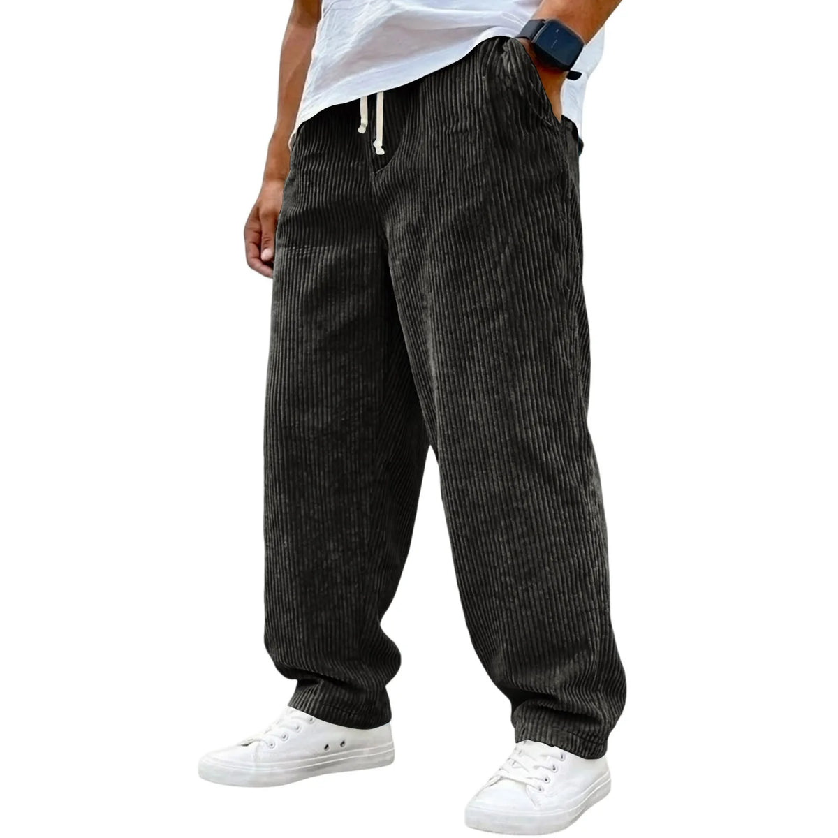 Morae-Amsterdam® | Comfortabele Corduroy Heren Jogger