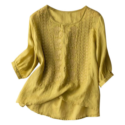 Morae-Amsterdam® | Zomerse Katoenen Damesblouse