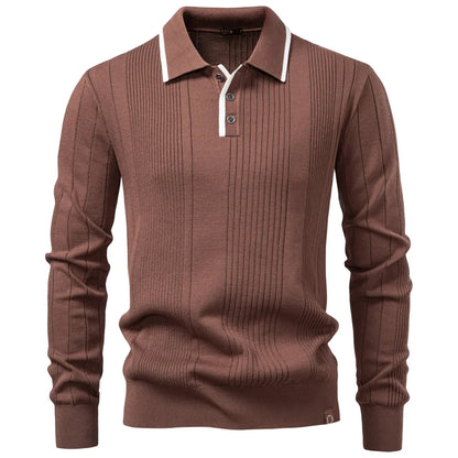 Morae-Amsterdam® | Heren Winter Poloshirt