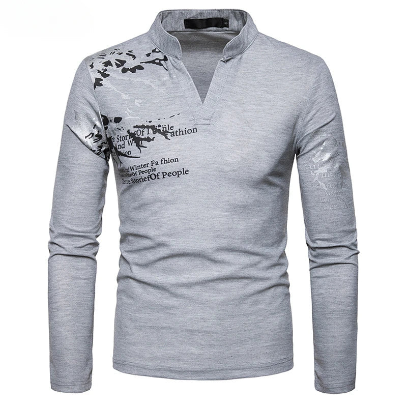 Morae-Amsterdam® | Stoer Herenpoloshirt Met Lange Mouwen