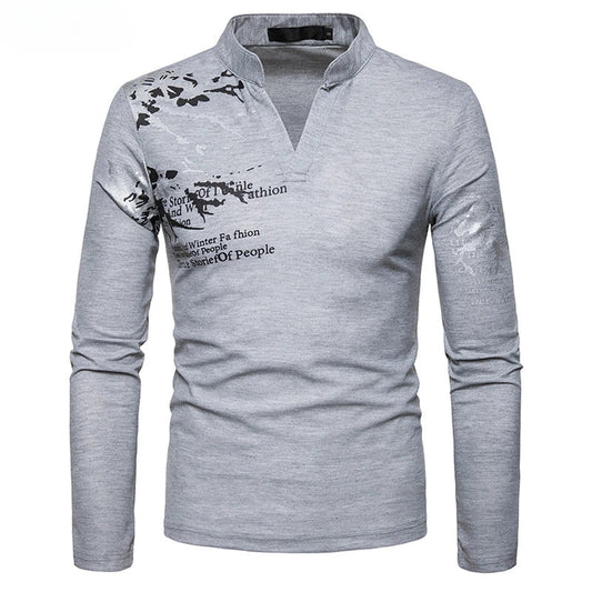 Morae-Amsterdam® | Stoer Herenpoloshirt Met Lange Mouwen