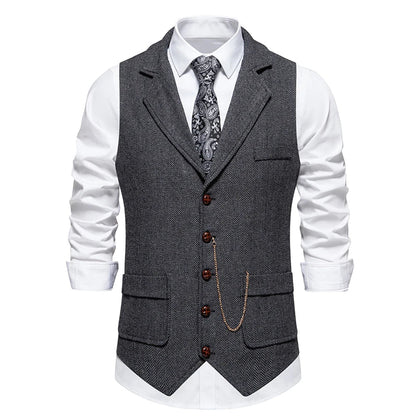 Morae-Amsterdam® | Klassiek Herengilet met Horlogeketting