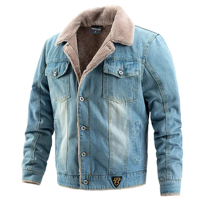 Morae-Amsterdam® | Gevoerde Denim Jas