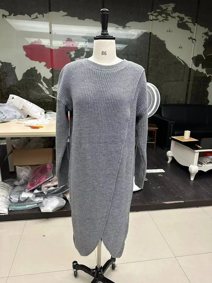 Morae-Amsterdam® | Gebreide Winter Jurk