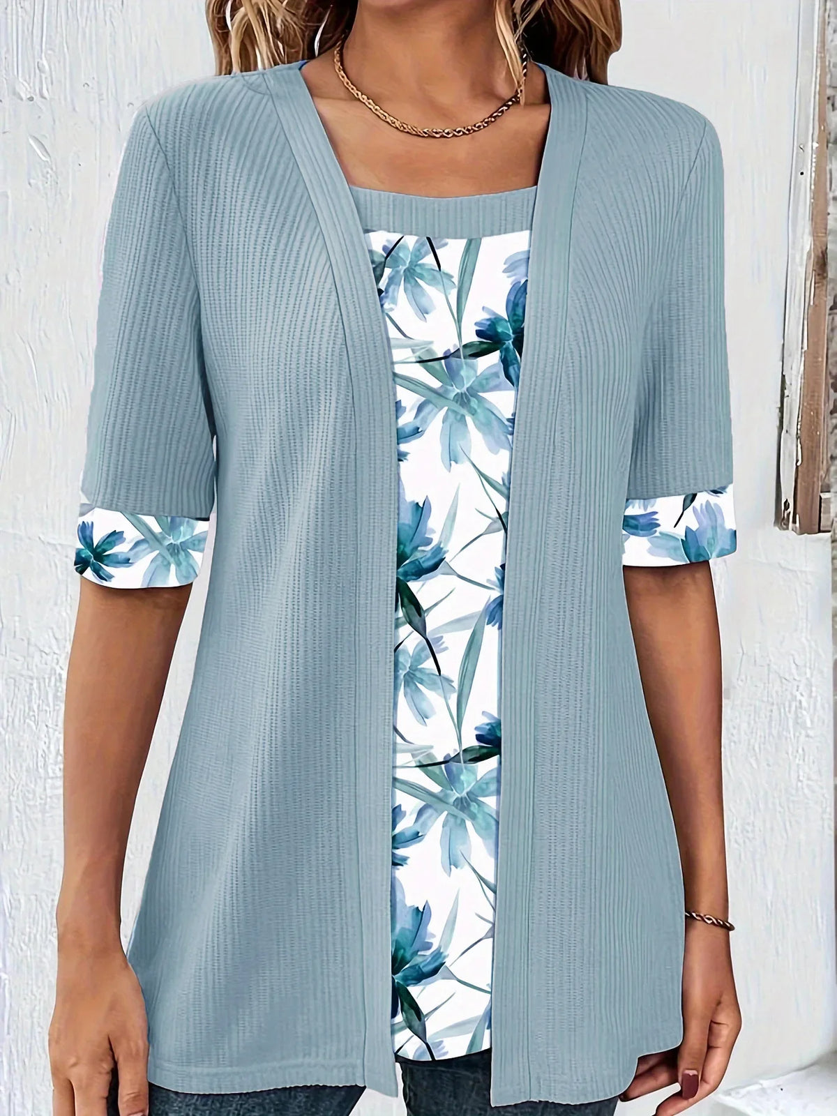 Morae-Amsterdam® | Elegante Tweedelige Damesblouse