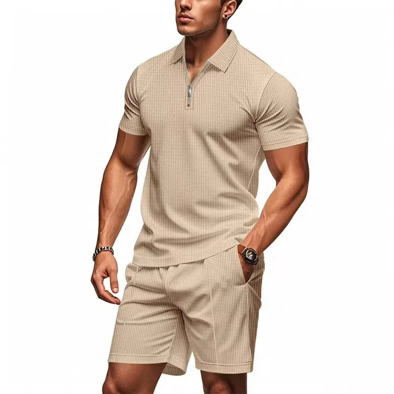 Morae-Amsterdam® | Zomer Poloset Met Rits