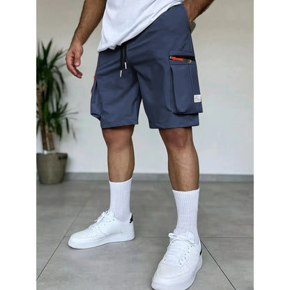 Morae-Amsterdam® | Cargo Stretch Jogger Short voor Heren