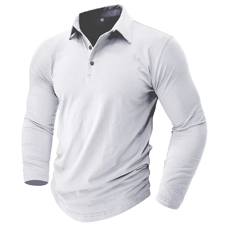 Morae-Amsterdam® | Polo Shirt Met Lange Mouwen
