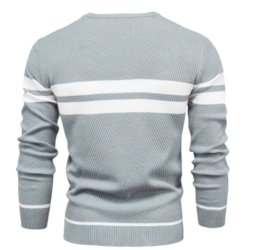 Morae-Amsterdam® | Moderne Herentrui Met Streepdesign