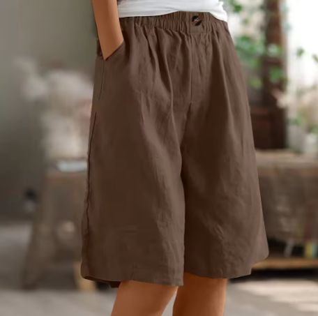 Morae-Amsterdam® | Elegante Linnen Damesbroek