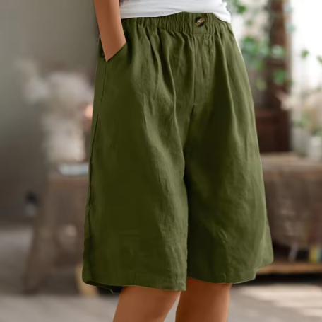 Morae-Amsterdam® | Elegante Linnen Damesbroek
