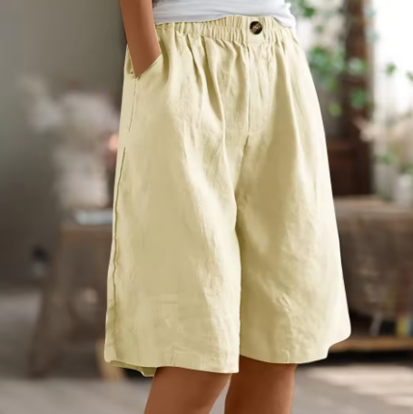 Morae-Amsterdam® | Elegante Linnen Damesbroek