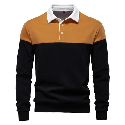 Morae-Amsterdam® | Premium & Casual Poloshirt Met Lange Mouwen