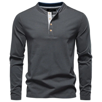 Morae-Amsterdam® | Premium Heren T-Shirt Met Lange Mouwen
