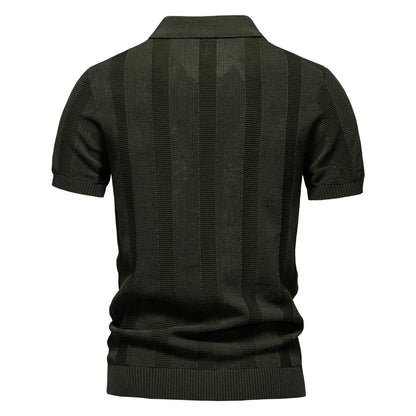 Morae-Amsterdam® | Stijlvol Gestreepte Polo
