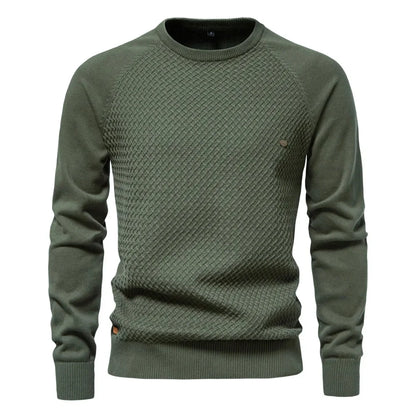 Morae-Amsterdam® | Klassevolle Gebreide Trui Met Ruitdesign